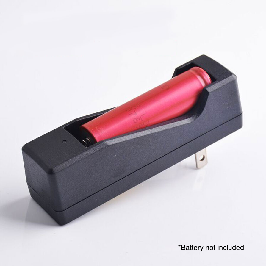 Single Charger for 18650 Lithium-Ion Rechargeable Battery - Recommended for Tendlite®