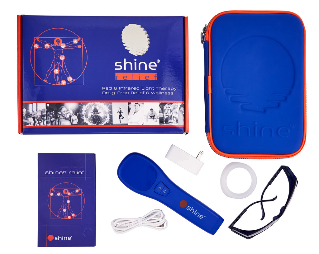 SHINE™ [NEW 2023 Model] Red Light Therapy for Body - Medical Red Infrared Light Therapy - LED Light Dual Wavelength - Red 660nm and Infrared 850nm Light Therapy - Joint and Muscle Care - Fast Recovery